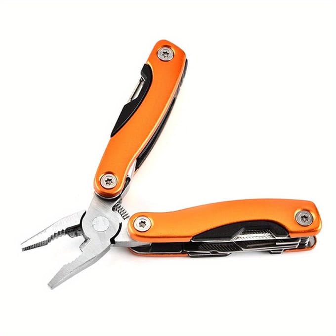 Roestvrijstalen vouwtang Functionele tang Handgereedschap Tang Schroevendraaier Campinguitrusting Kit Outdoor Zakmes Multitool
