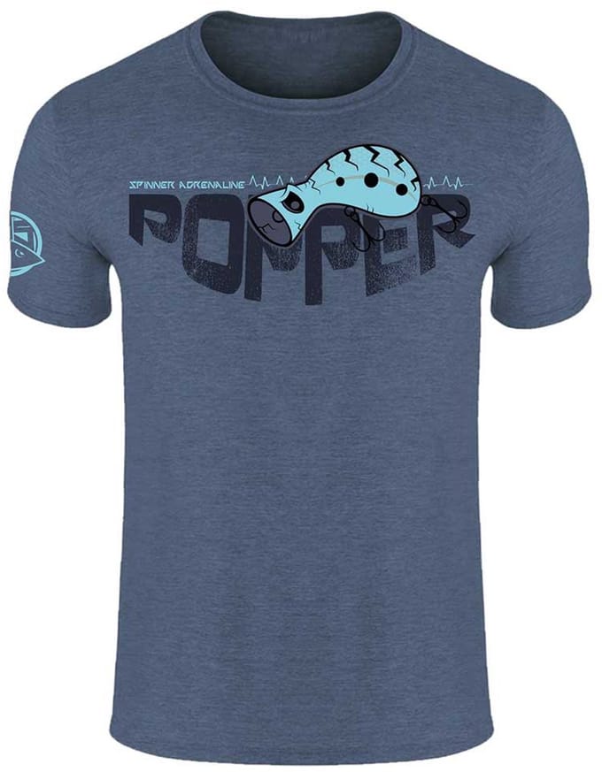 Hotspot Design Popper T-shirt Met Korte Mouwen Blauw M Man