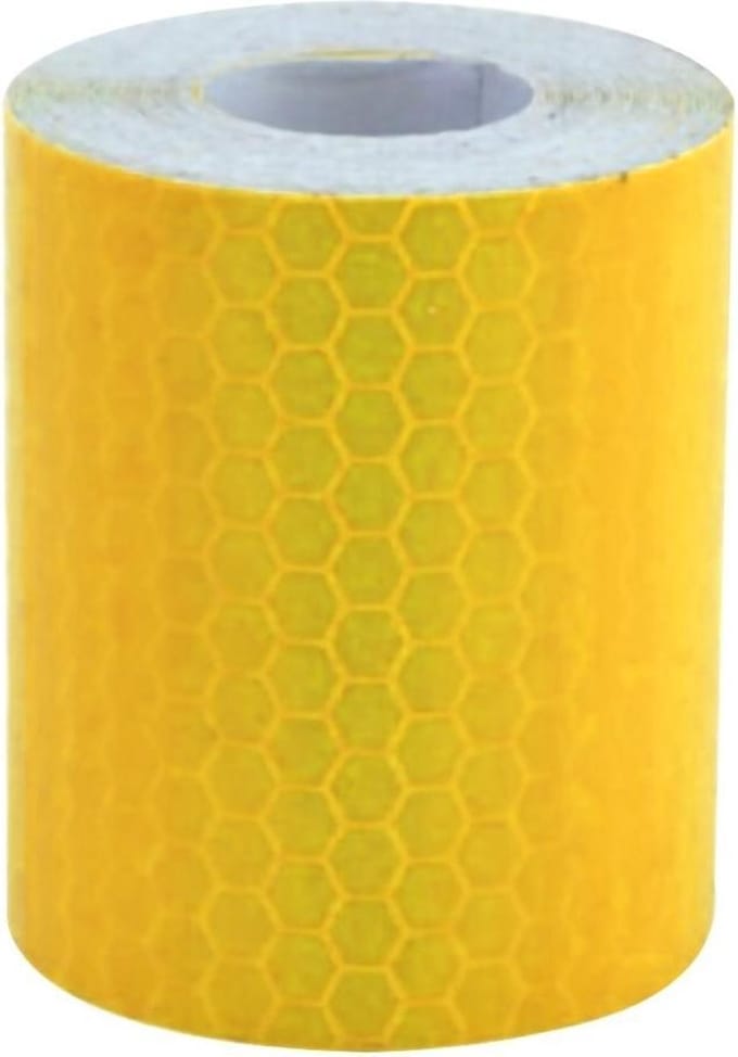 Reflecterende tape - ORANJE - 3 meter rol - 5cm breed