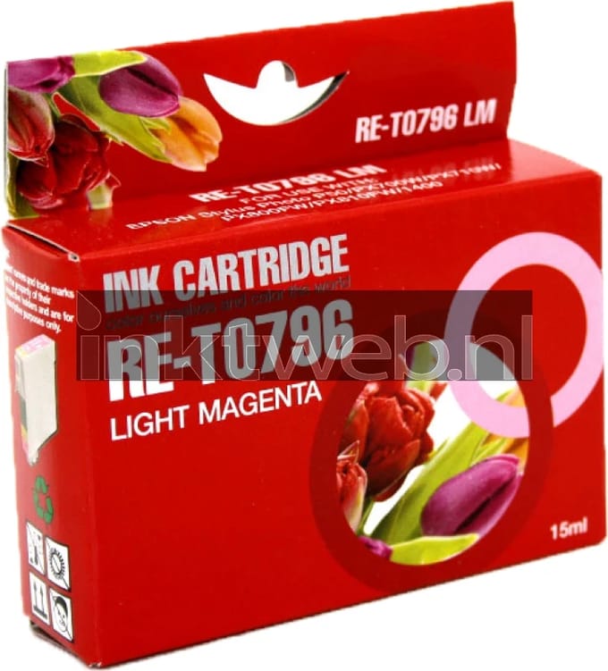 Huismerk Epson T0796 licht magenta (Compatible XXL)