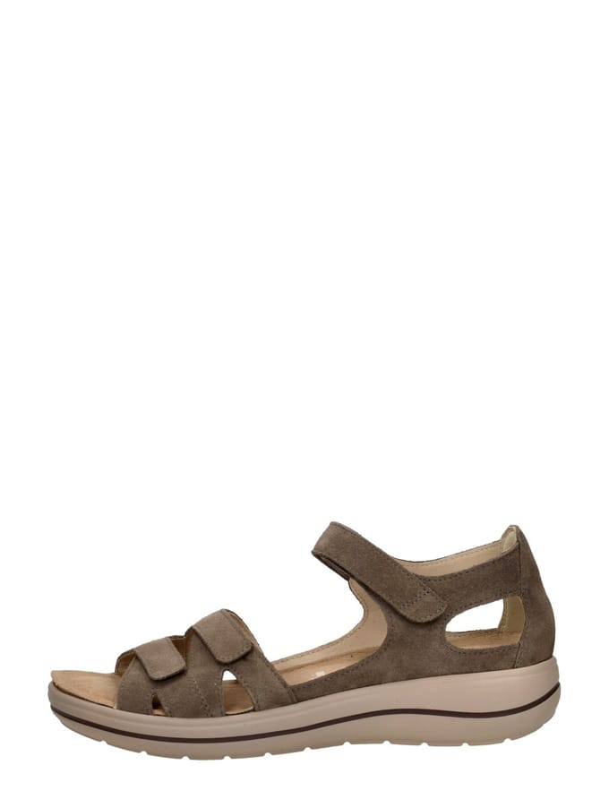 Hartjes Pop Sandale Sandalen Plat - taupe - Maat 40