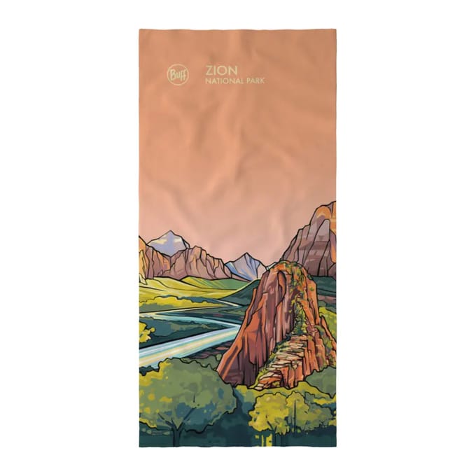 Buff CoolNet UV Multifunctionele Sjaal Unisex Bruin-Groen