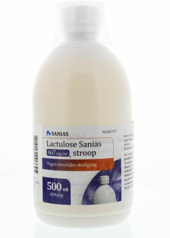 Sanias Lactulose Stroop 667mg/ml - 1 x 500 ml