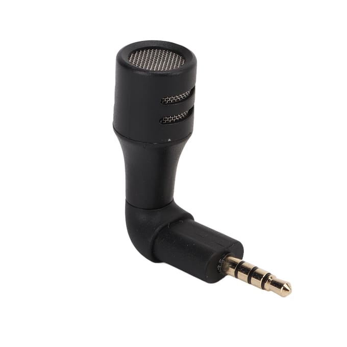 Mini Omnidirectionele 3,5 mm Jack Microfoon 360 graden Surround Radio Draagbare o Microfoon voor Smartphone