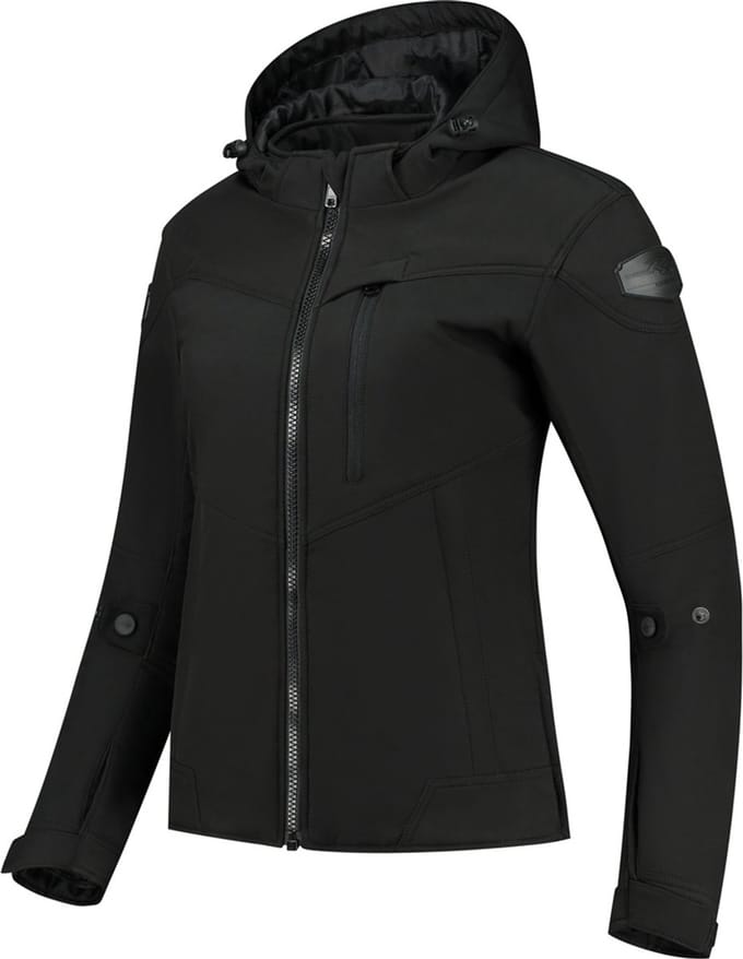 Rusty Stitches Motorrad Jacke Ann 68379 Black-38