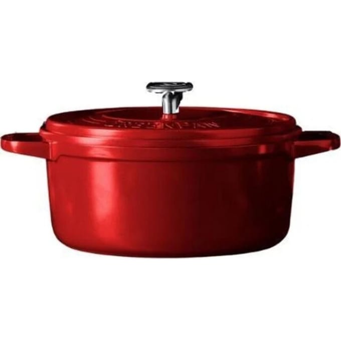 GreenPan Featherweights stoofpan 22cm - 3,3l - Rood - PFAS-vrij