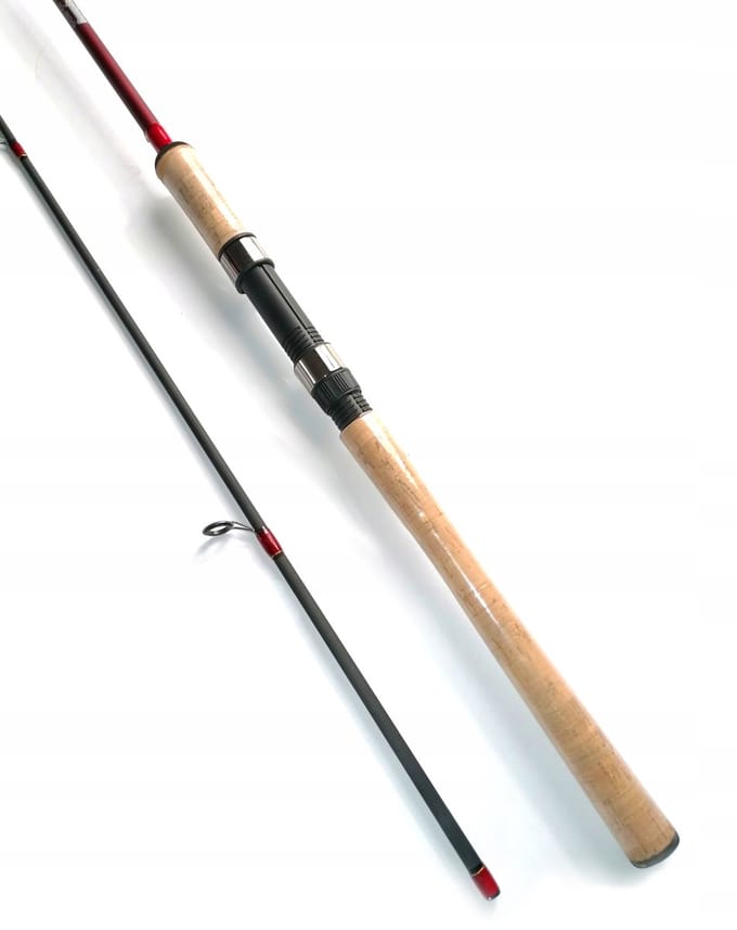 Merkloze Spinhengel 2,40m 10-40g Carbon - Sterk en licht