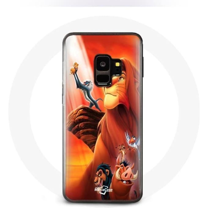 Samsung Galaxy S9 Hoesje De Lion King Simba en Mufasa