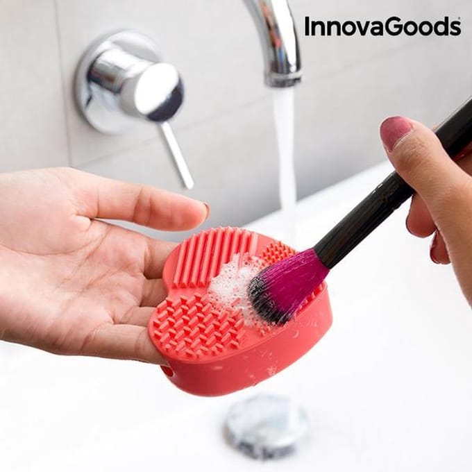 InnovaGoods Heart Makeup Borstelreiniger
