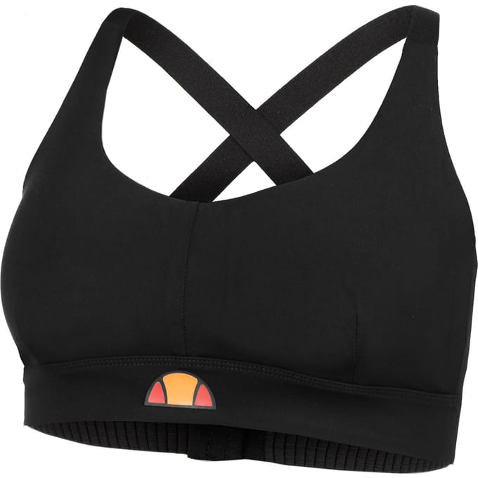 Ellesse Ashtone Sport-bh Dames-Zwart
