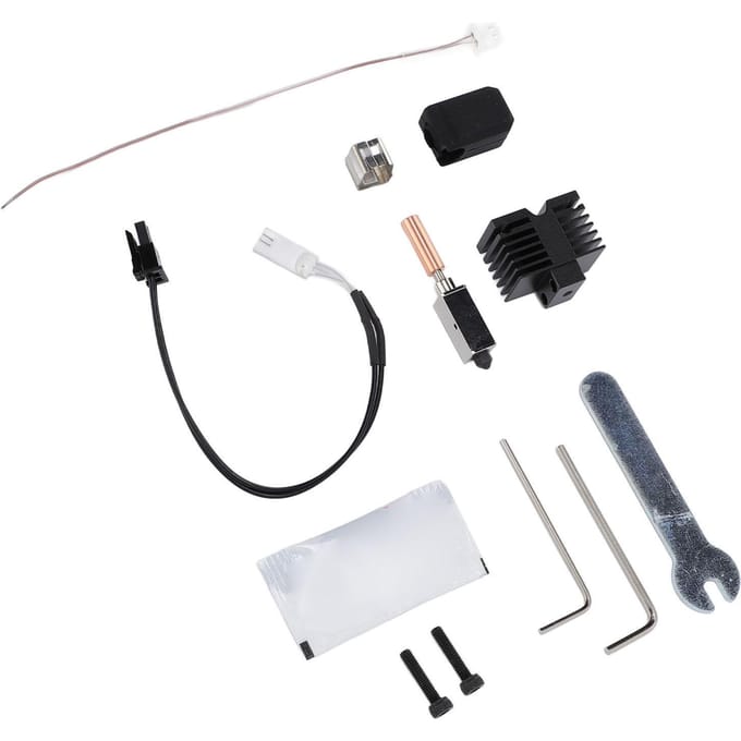 Hotend Kit Keramische Extruder Printkop Vervangende Assemblage Gehard Stalen Nozzle voor QIDI X black