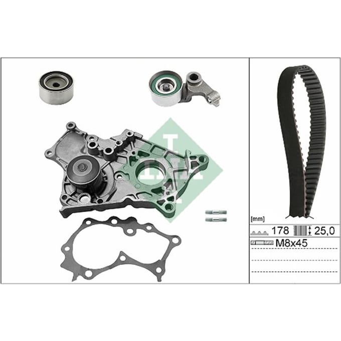 Schaeffler Ina Waterpomp+distributieriem set INA 530 0422 30