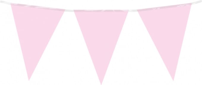 Paperdreams - Vlaggenlijn baby roze - 10 meter