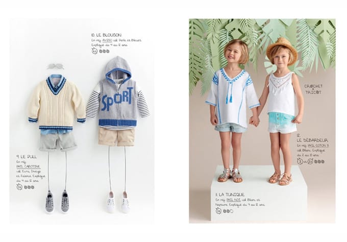Phildar Nr 670 Kinderen lente zomer 2017