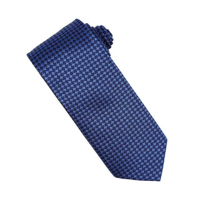 Premier Puppytooth Stropdas (Koningsblauw)
