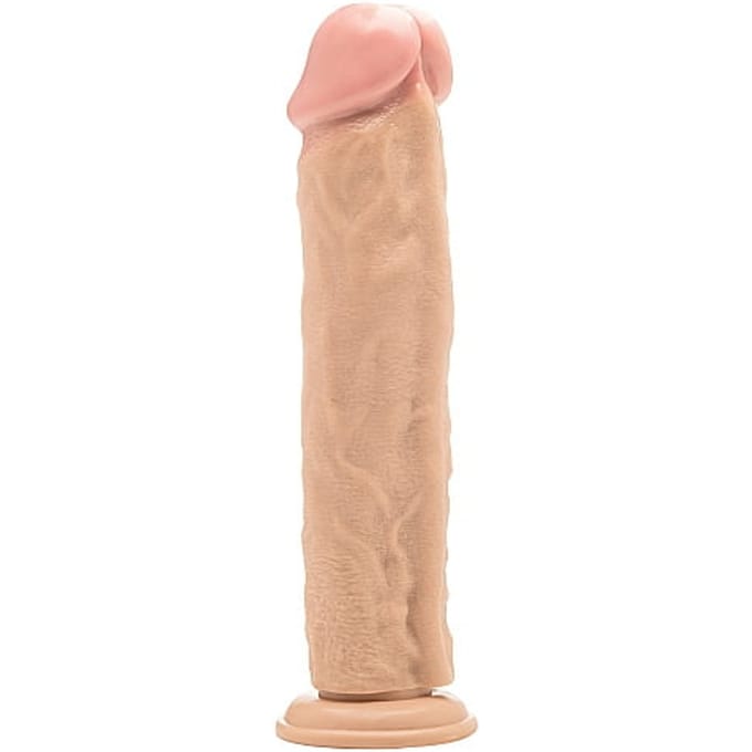 RealRock Realistische Dildo met Zuignap - 29,5 cm - beige