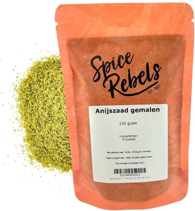 Spice Rebels - Anijszaad gemalen - zak 110 gram