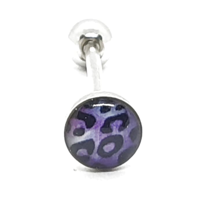 Tong Piercing - Panterprint Paars