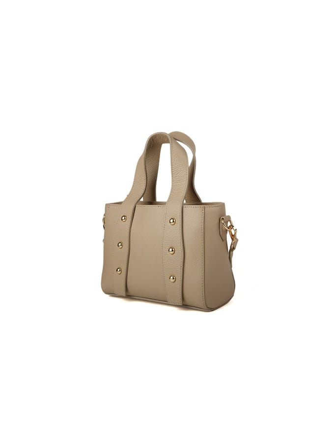 Giulia Monti Schoudertas Grijs Beige
