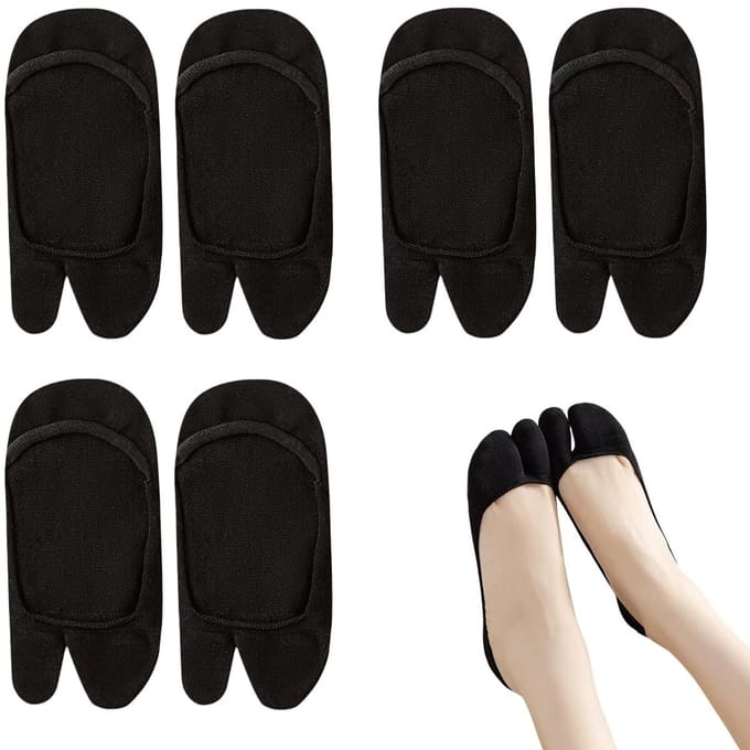 Dailygoods - Antislip Japanse Damessokken, Set van 3 Paar
