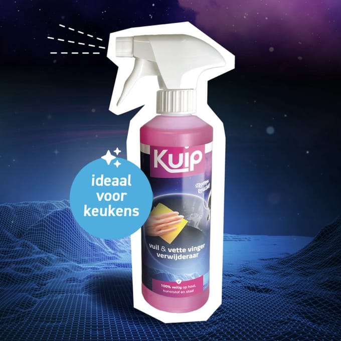 Kuip vuil & vette vinger verwijderaar