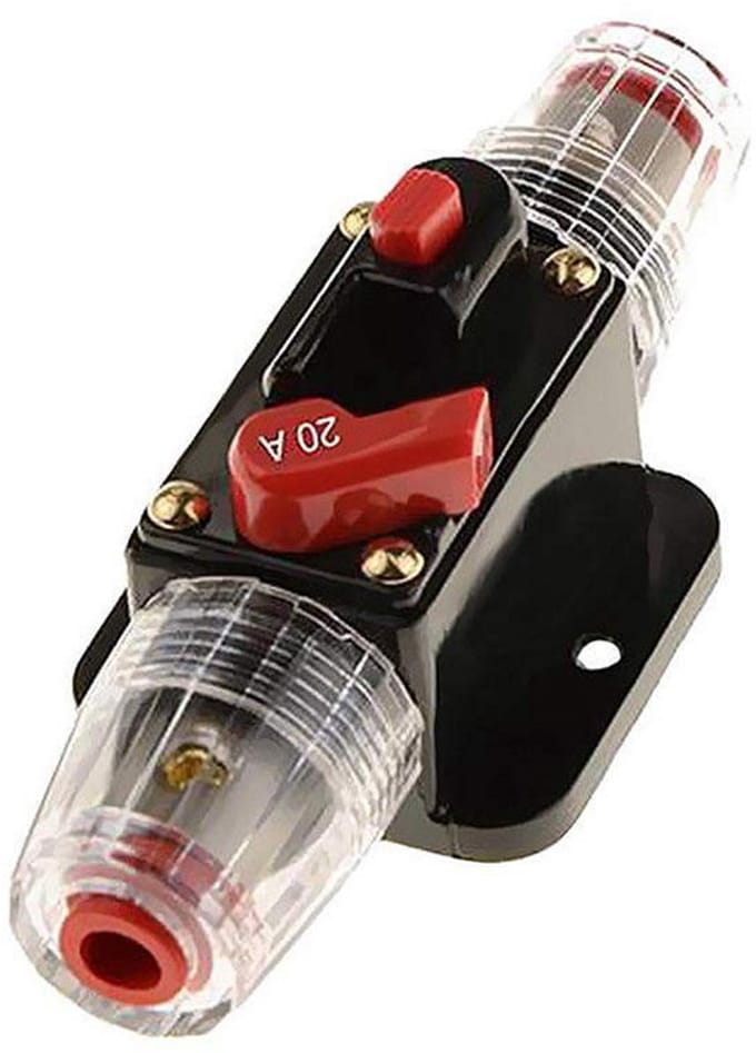 12V 20A Stroomonderbreker Handmatige Reset voor Auto Audio Systemen