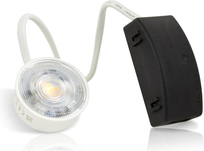 Spot - Coin LED - 3.8W - Extra Warm Wit - 2700K - Dimbaar