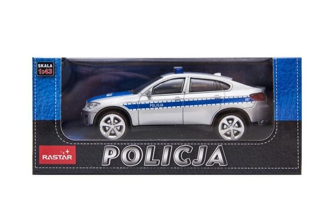 Rastar BMW X6 Politie Modelauto Schaal 1:43
