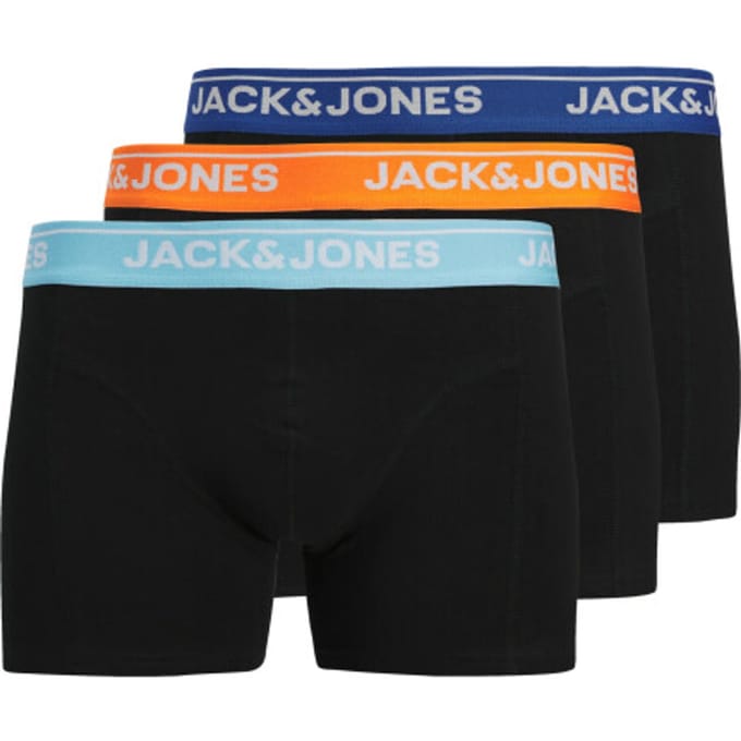 JACK&JONES - JACTHEODORE SOLID TRUNKS 3 PACK SN - Heren - Onderbroeken
