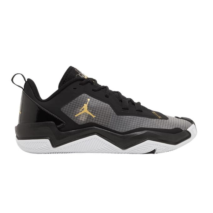 Jordan One Take 4 Zwart Wit Metaal Goud 43 black