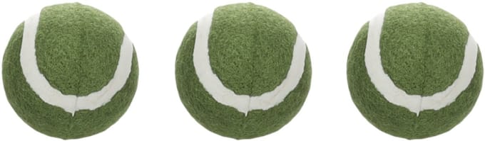 Flamingo - Hondenspeelgoed - Speelgoed Smash Tennisbal Groen - 1st