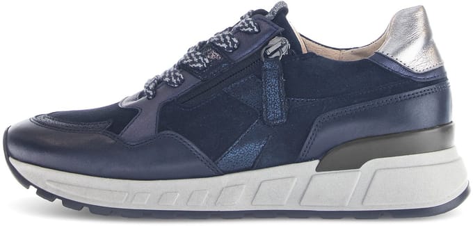 Gabor Dames Sneakers - blauw