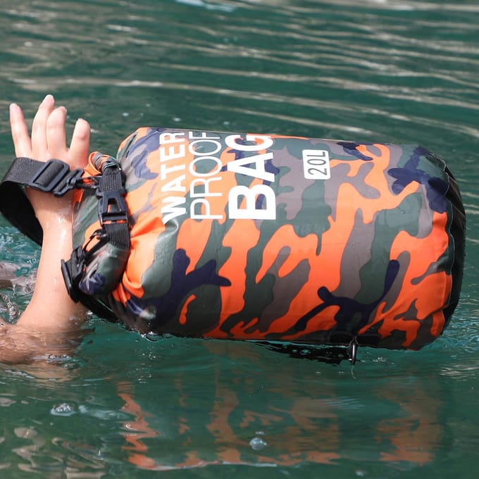 Sac étanche en PVC de grande capacité pour la natation, le rafting, le kayak 2L