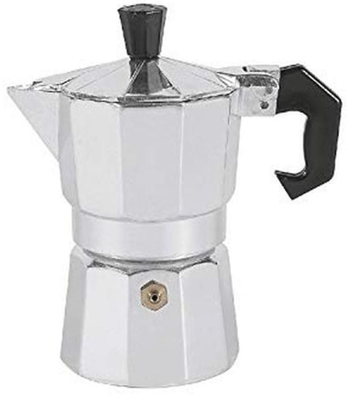 Aluminium espressokoker voor 1 kopje – Traditionele espresso bereiding