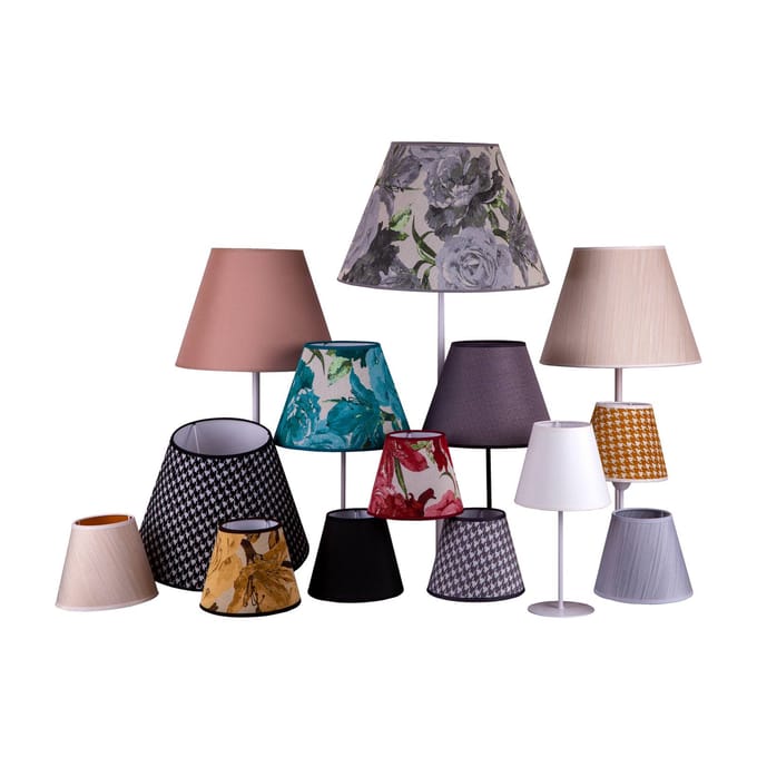 Duolla kap Sofia hoogte 25 cm, wit