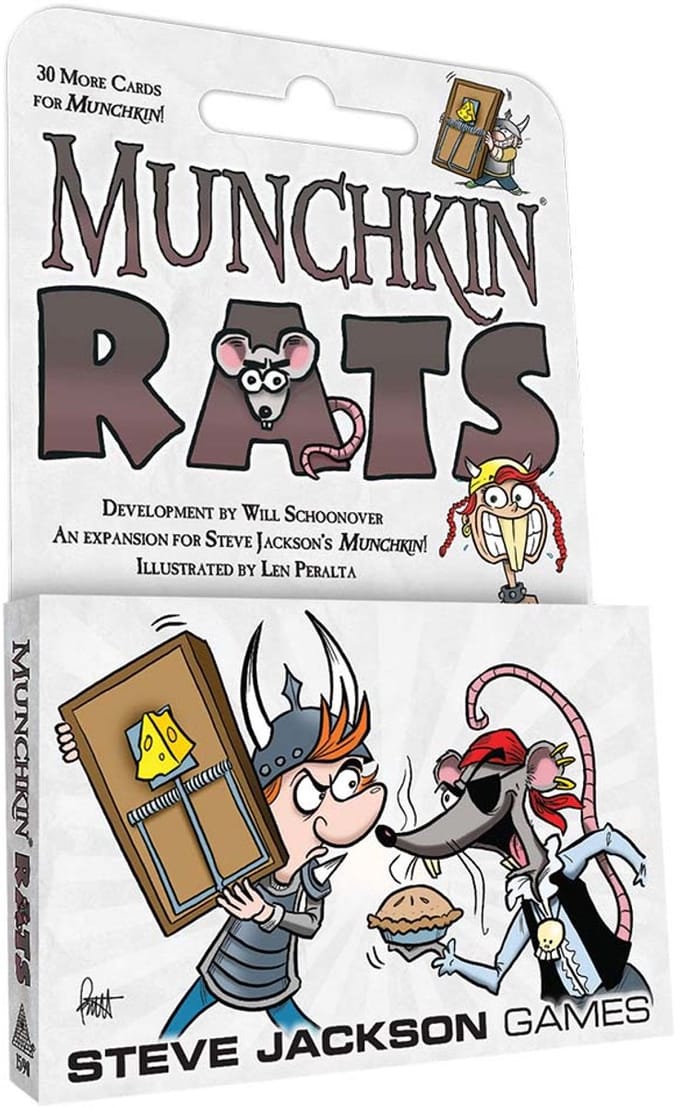 Munchkin Rats - Uitbreiding - Engelstalig - Steve Jackson Games