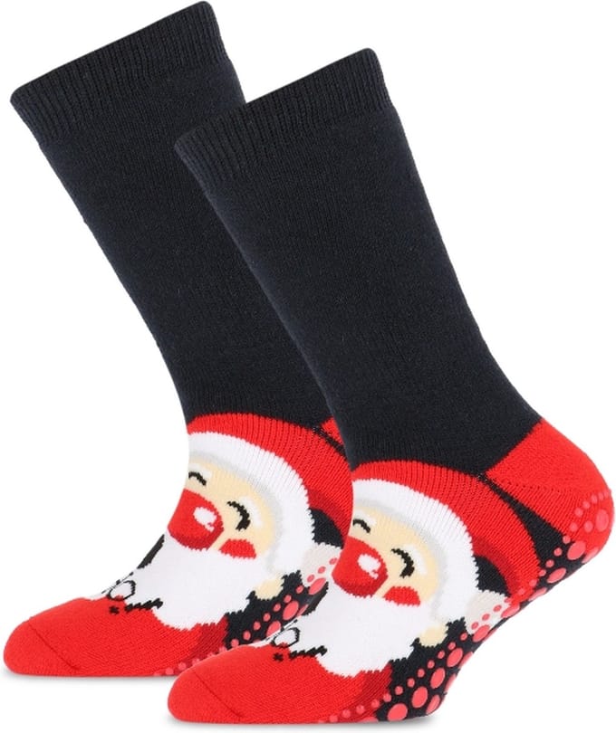 Homesocks Kerst Yellow moon Maat 23-26