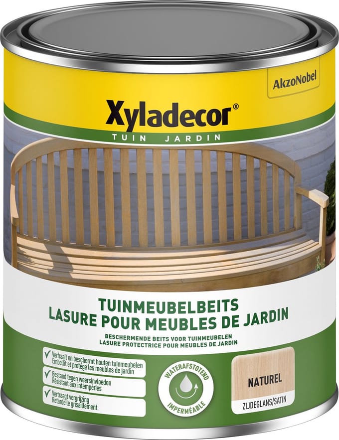 Xyladecor - Tuinmeubelbeits - Naturel - 1 L