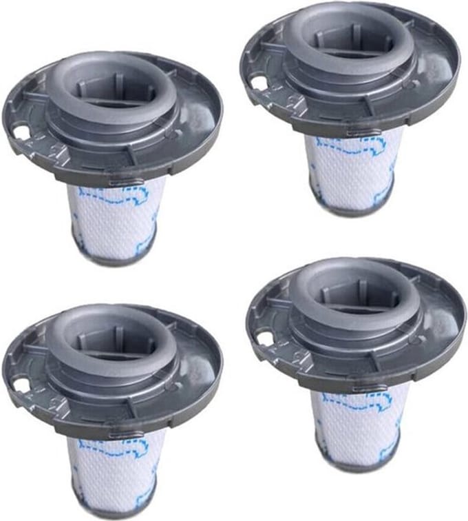4 stuks Filters geschikt voor de Rowenta Xforce Flex 8.60 - ZR009006