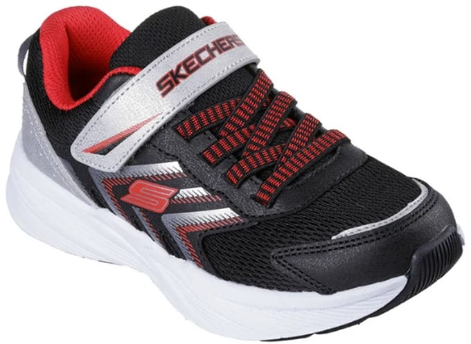 Skechers Jongens MICROSPEC TREAD Sneakers Kinderen 404115L BKSR