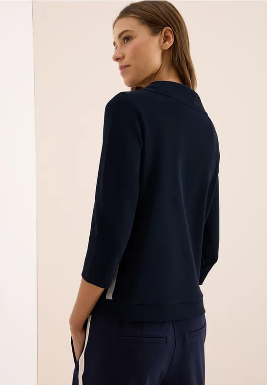 Shirt met gallonstrepen