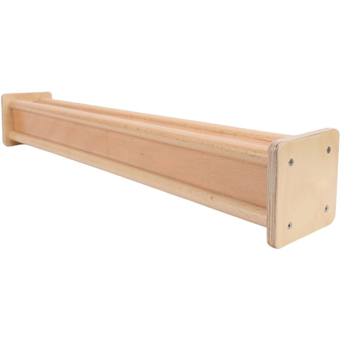 Percussie Regenstok Berkenhout Gesimuleerd Regen Geluid Instrument voor Yoga Meditatie Live Optreden beige