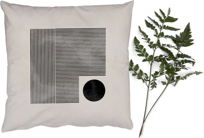 Sierkussens - Kussentjes Woonkamer - 60x60 cm - Vierkant - Minimalisme - Abstract