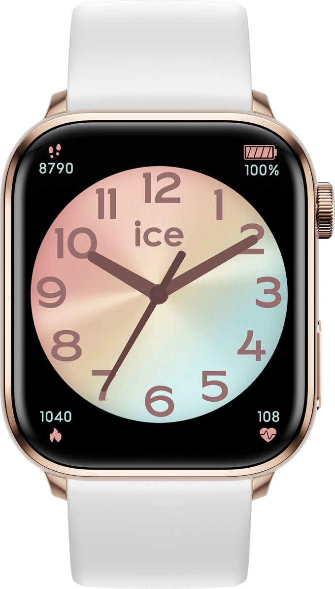 Ice-Watch ICE-Smart 2.0 - Smartwatch - 38 mm - Rose-Goudkleurig White
