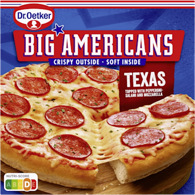 Big Americans pizza Texas