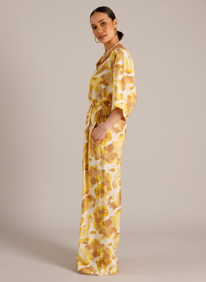YEST Meline Bottoms - Raffia/Multi Colour - maat 46