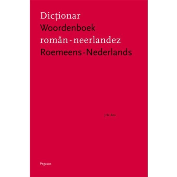 Woordenboek Roemeens-Nederlands - Jan Willem Bos