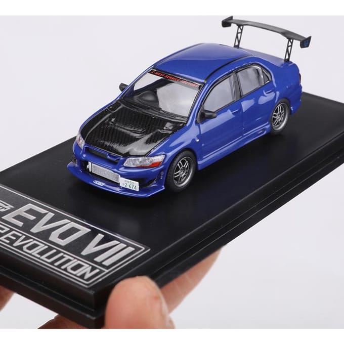 Vitesse rapide 1:64 Evo Vii Lancer Evolution Modèle Réduit en Alliage