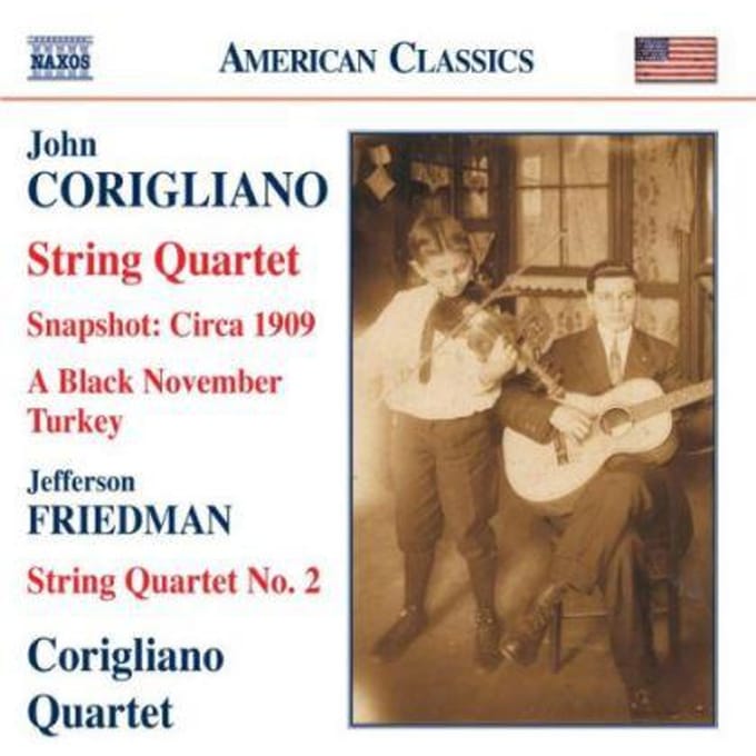 Corigliano Quartet - Music For String Quartet (CD)