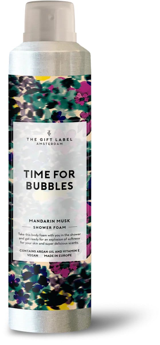 The Gift label Time for Bubbles shower foam